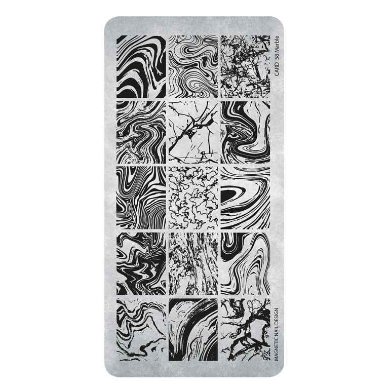 Stamping plate 58 Marble
