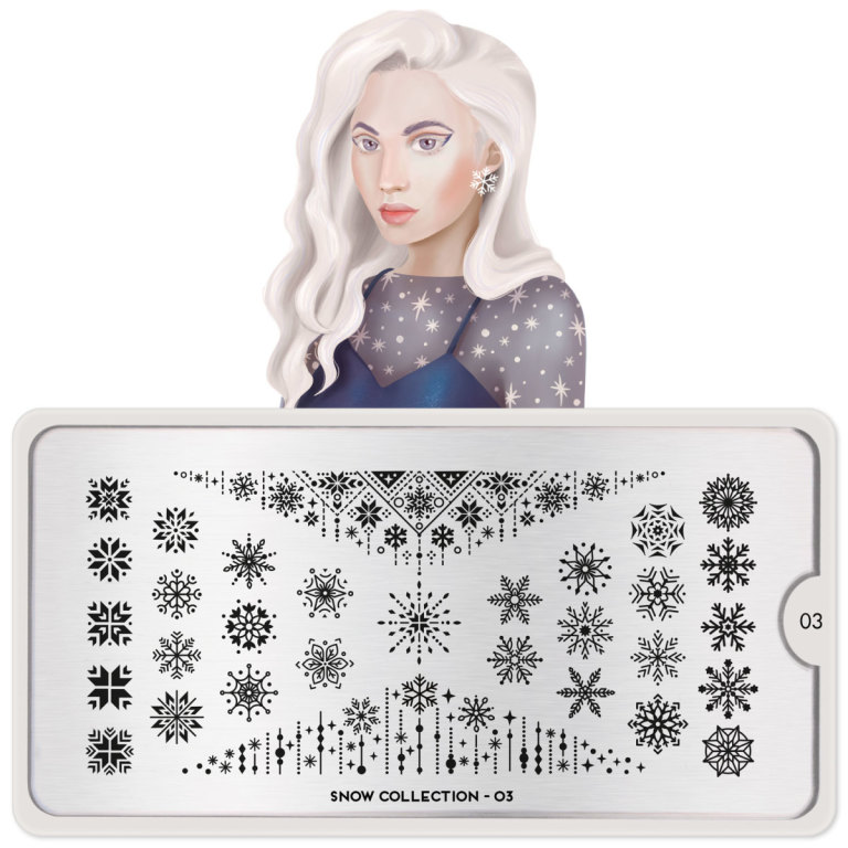 Stamping Plate *Snow 03
